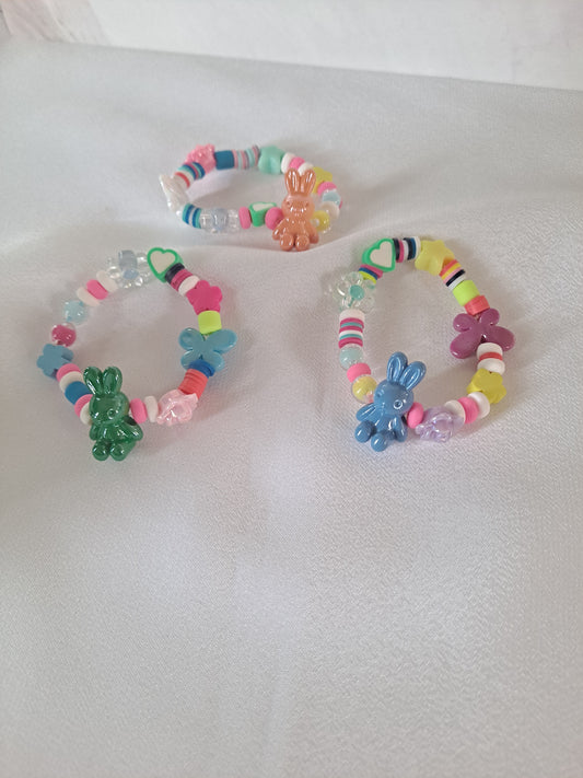 Girls Bunny Bracelets