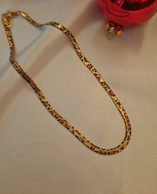 Animal Print Necklace