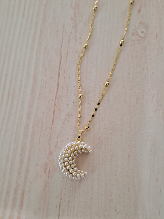 Pearl Moon Necklace