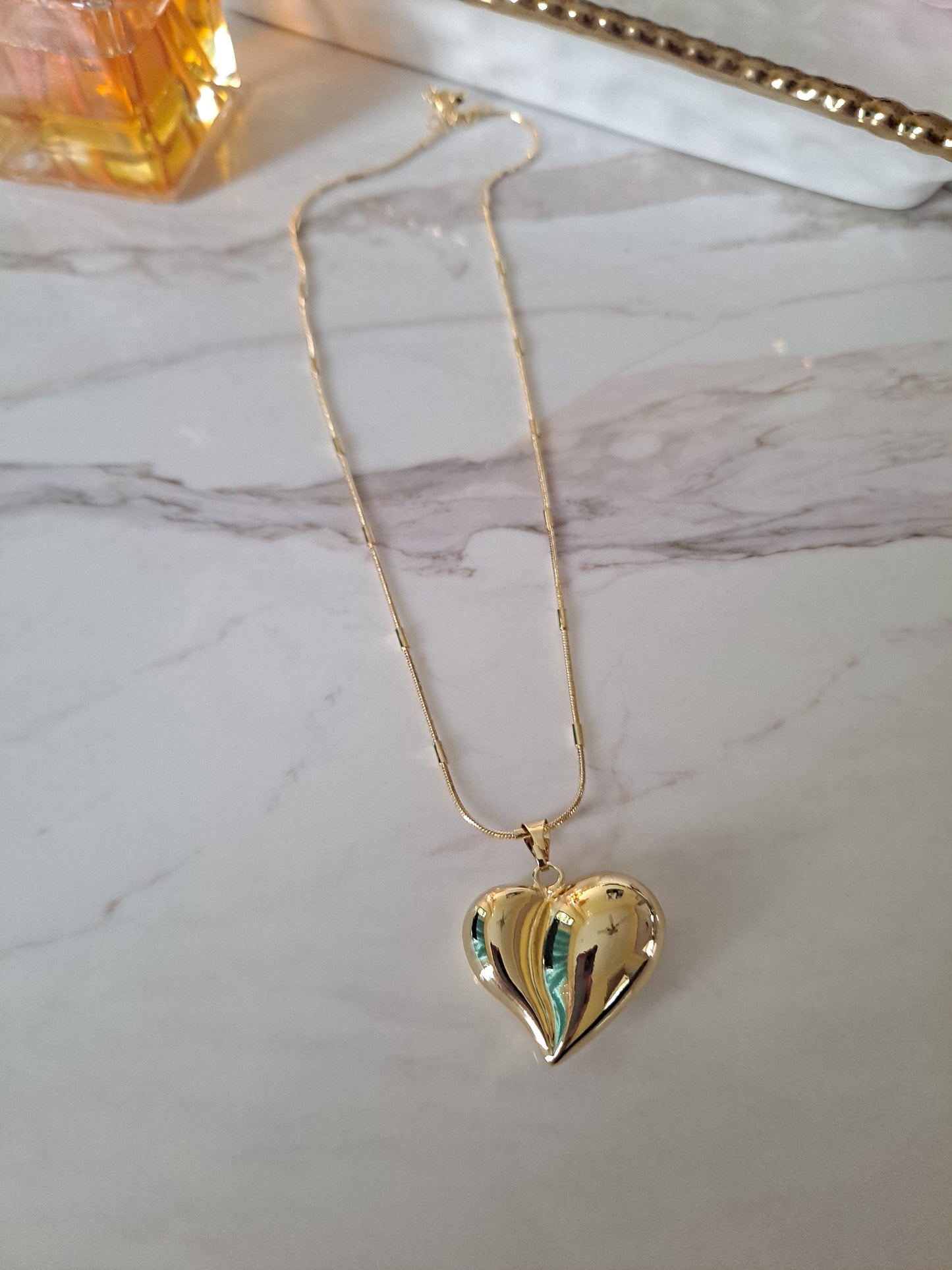 Bubble Heart Necklace